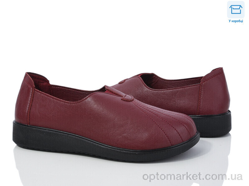Купить Туфлі жіночі 208-2 Yimeili бордовий, фото 2