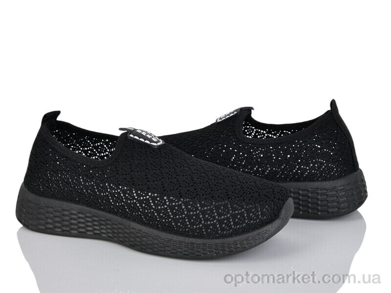 Купить Кросівки жіночі 21-62 Fuguishan чорний, фото 2