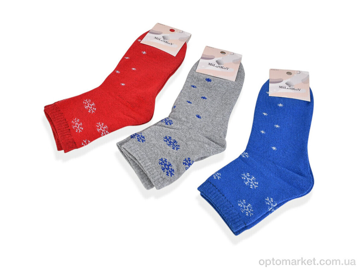 Купить Шкарпетки жіночі 210(09483) mix MiLeSKoV мікс, фото 2
