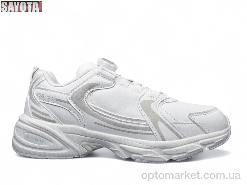 Купить Кросівки унісекс 2105-5 Sayota білий, фото 2