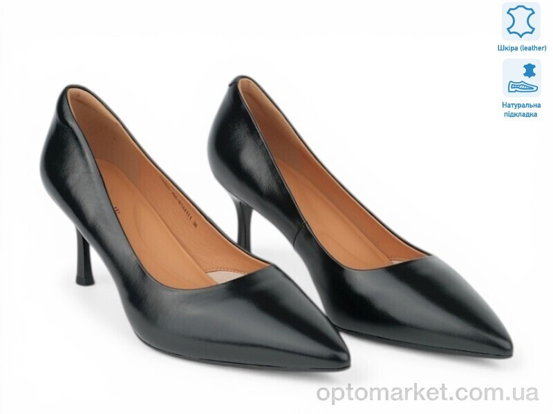 Купить Туфлі жіночі 210700 Fabio Monelli чорний, фото 2