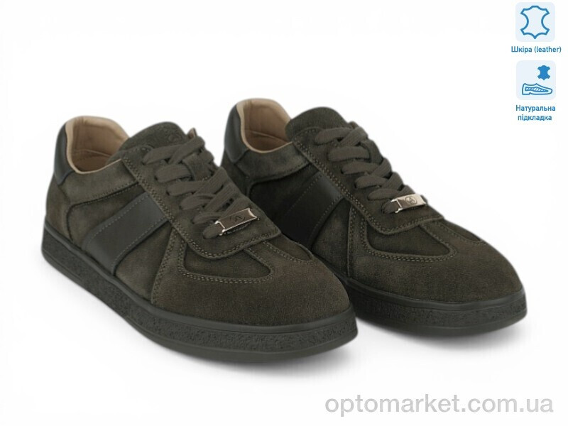 Купить Кросівки жіночі 210781 ALLSY хакі, фото 2