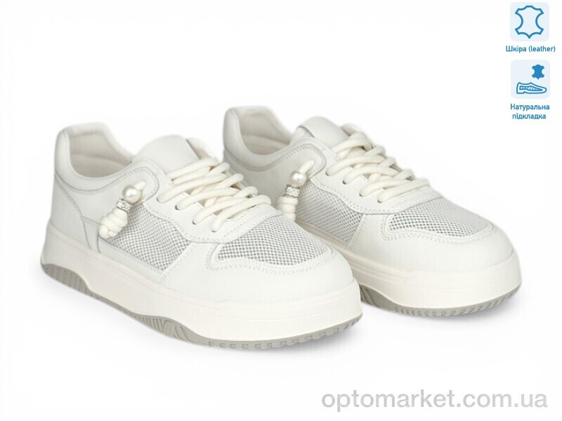 Купить Кросівки жіночі 211364 ALLSY білий, фото 2