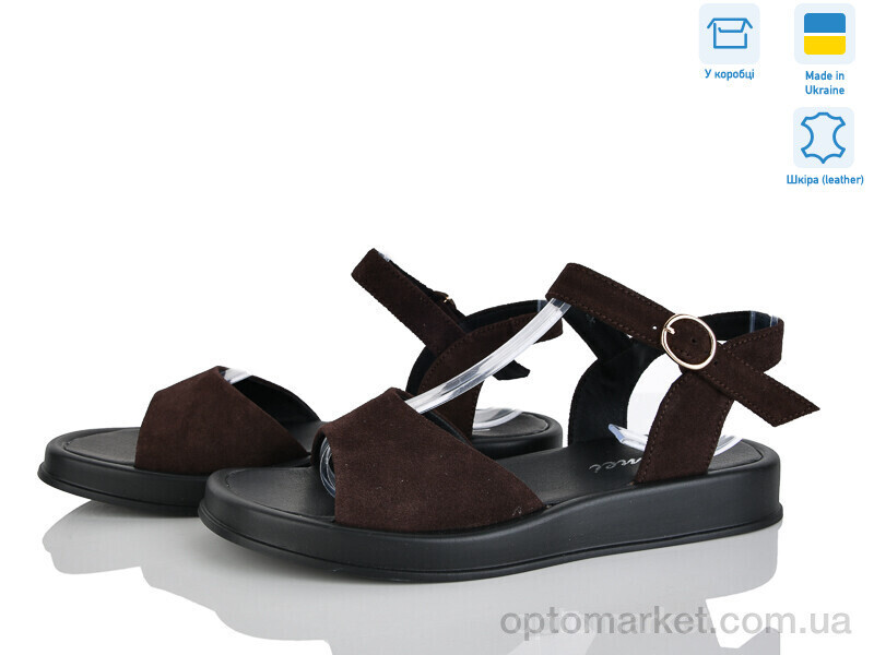 Купить Босоніжки жіночі 2114-20 Tamei коричневий, фото 2