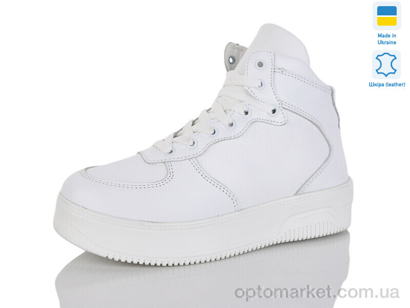 Купить Черевики жіночі 21147-2 Carolina білий, фото 2