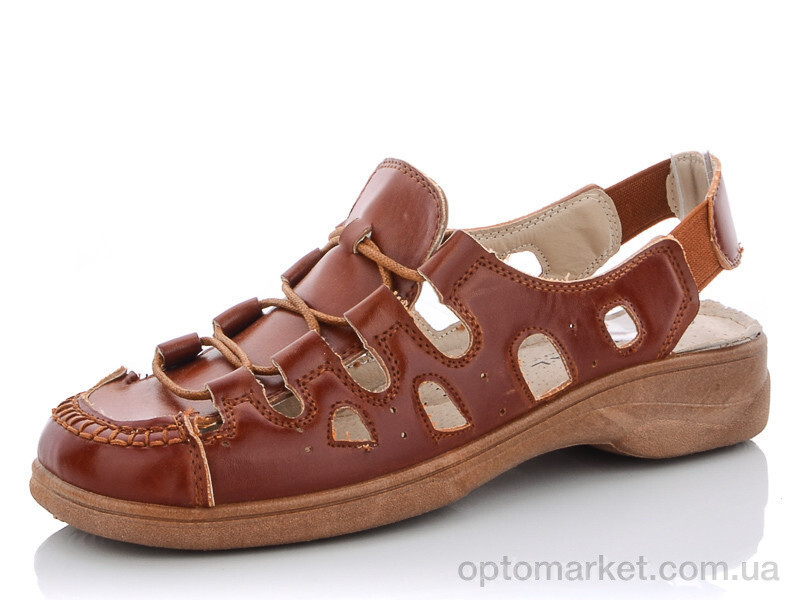 Купить Босоніжки жіночі 2115-1кор Dual коричневий, фото 2