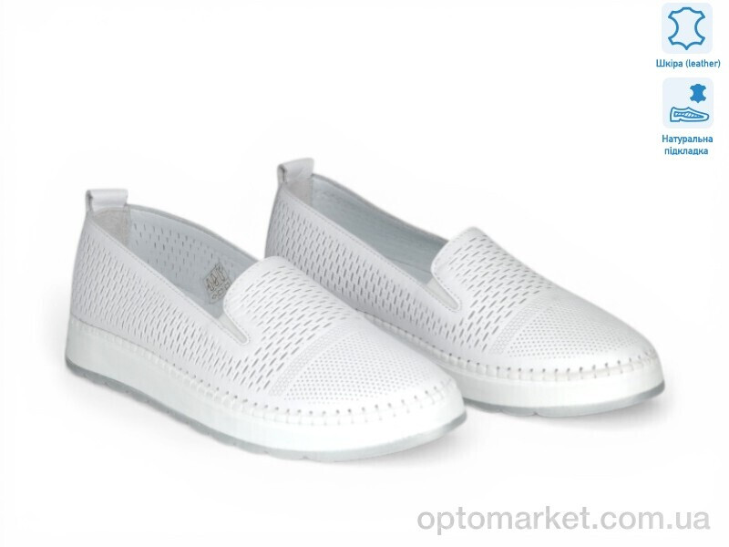 Купить Сліпони жіночі 211679 Anna Lucci білий, фото 2