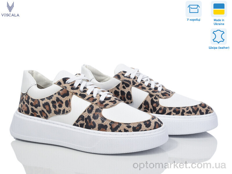 Купить Кросівки жіночі 21206LP-133 біл-білий Viscala білий, фото 2
