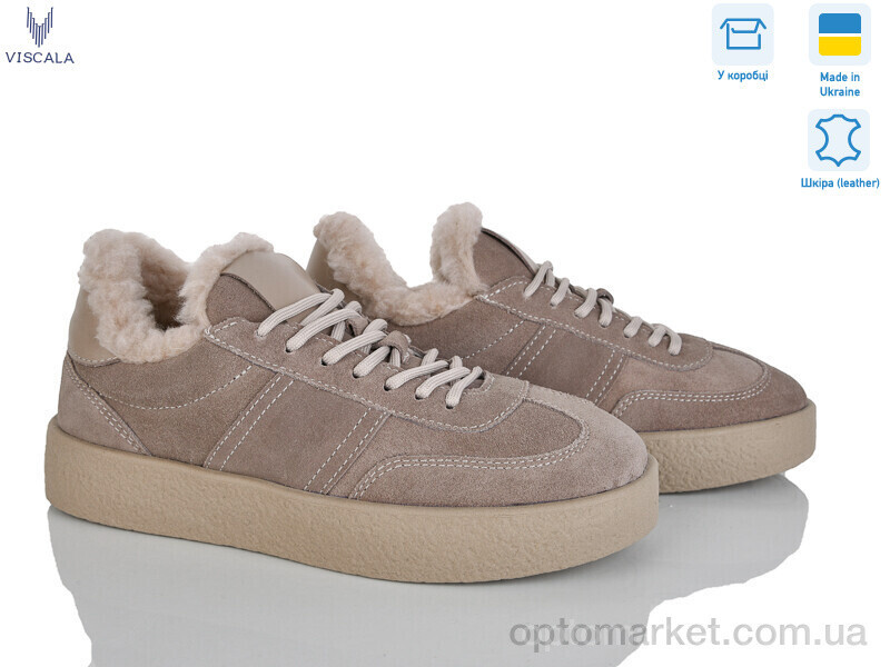 Купить Кросівки жіночі 21249-3VL-1 бежеви Viscala бежевий, фото 2