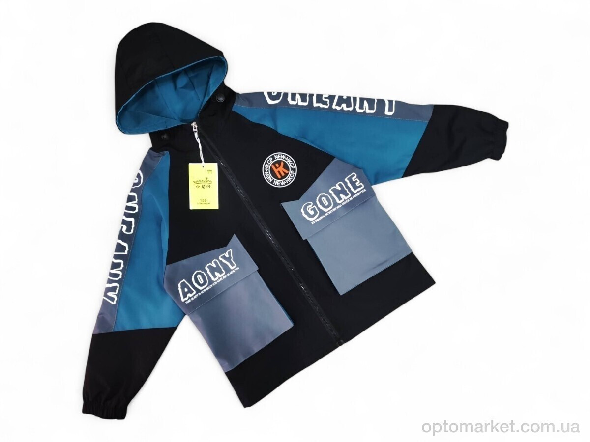 Купить Вітровка дитячі 2126 бірюзовий XiaoLongZai мікс, фото 4