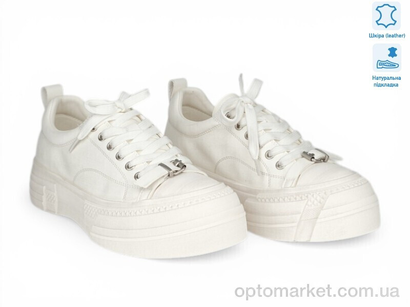 Купить Кросівки жіночі 212837 Lonza білий, фото 2