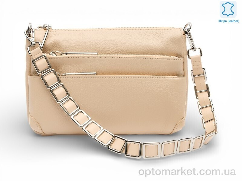 Купить Сумка женская 212899 Lonza бежевий, фото 2