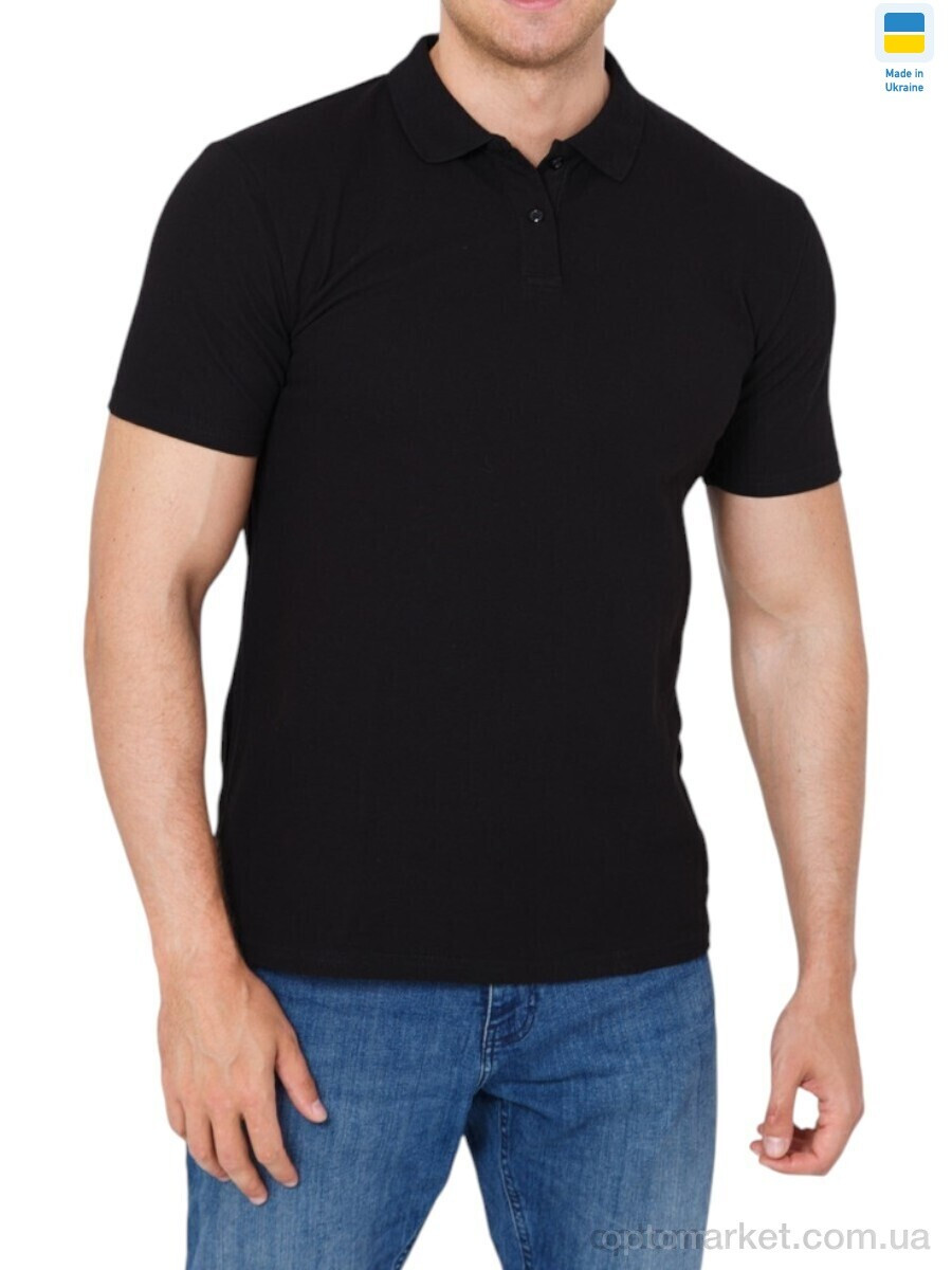 Купить Футболка чоловічі 2139 чорний Sport style чорний, фото 2