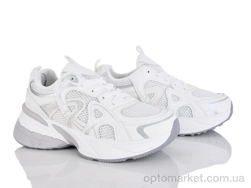 Купить Кросівки жіночі 214-33 Бабочка-Mengfuna-AESD білий, фото 2