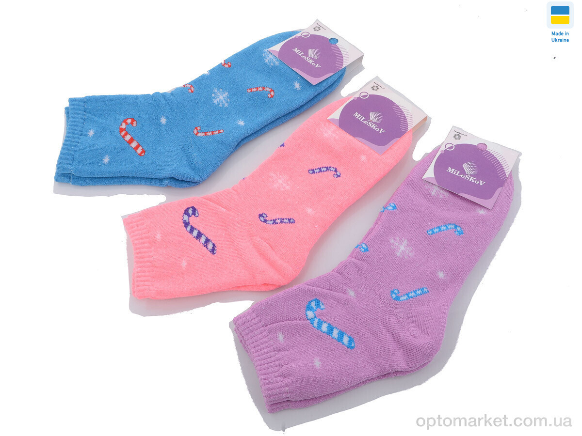 Купить Шкарпетки жіночі 214 mix (07088) MiLeSKoV мікс, фото 3