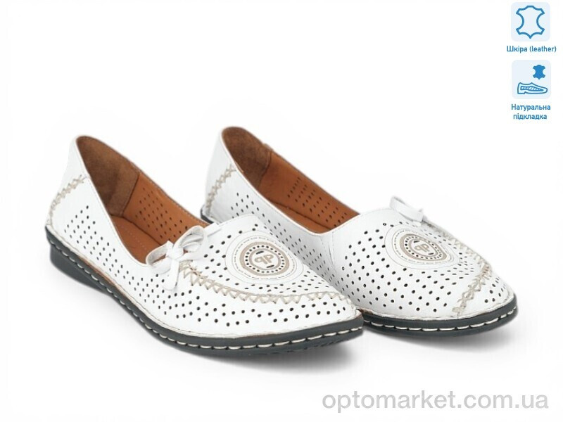 Купить Балетки жіночі 214027 Anna Lucci білий, фото 2