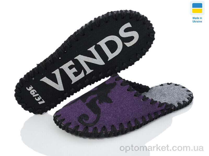 Купить Капці жіночі 217W фіолетовий Vends фіолетовий, фото 4