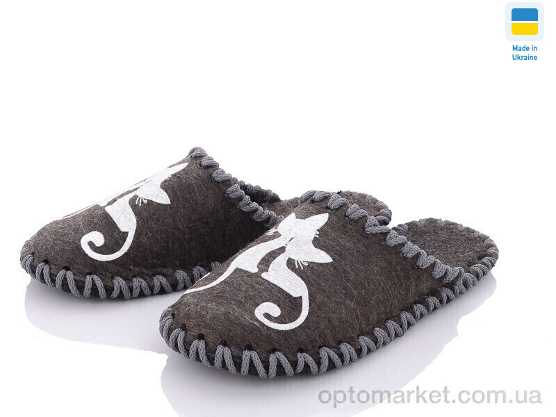 Купить Капці жіночі 217W коричневий Vends коричневий, фото 3