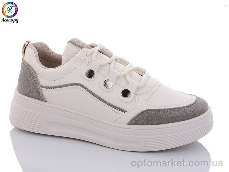 Купить Кросівки жіночі 2186 beige Леопард бежевий, фото 2