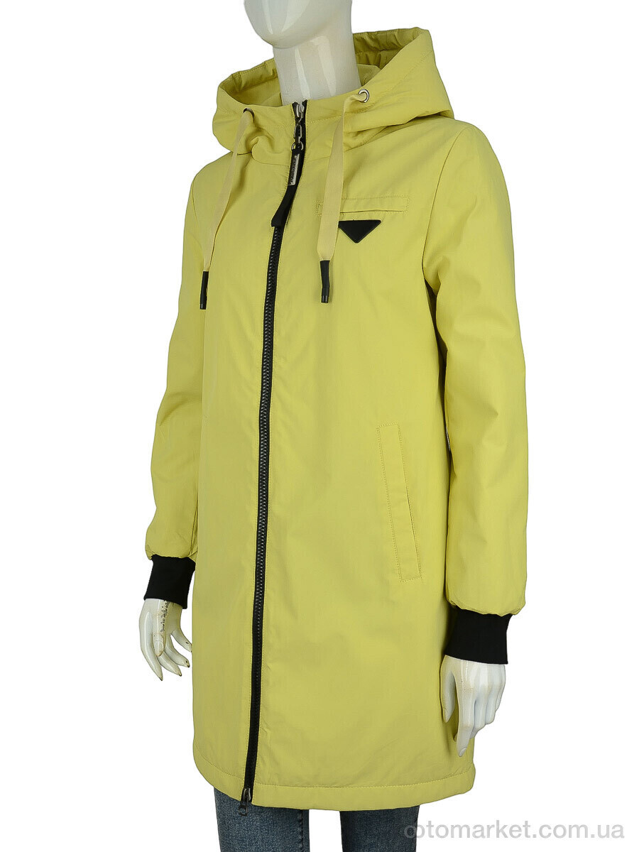 Купить Куртка жіночі 22-10 yellow Aixiaohua жовтий, фото 4