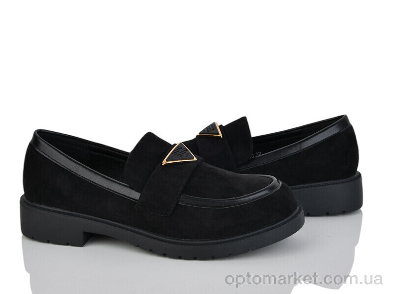 Купить Туфлі жіночі 22-16 Yue Mei чорний, фото 2