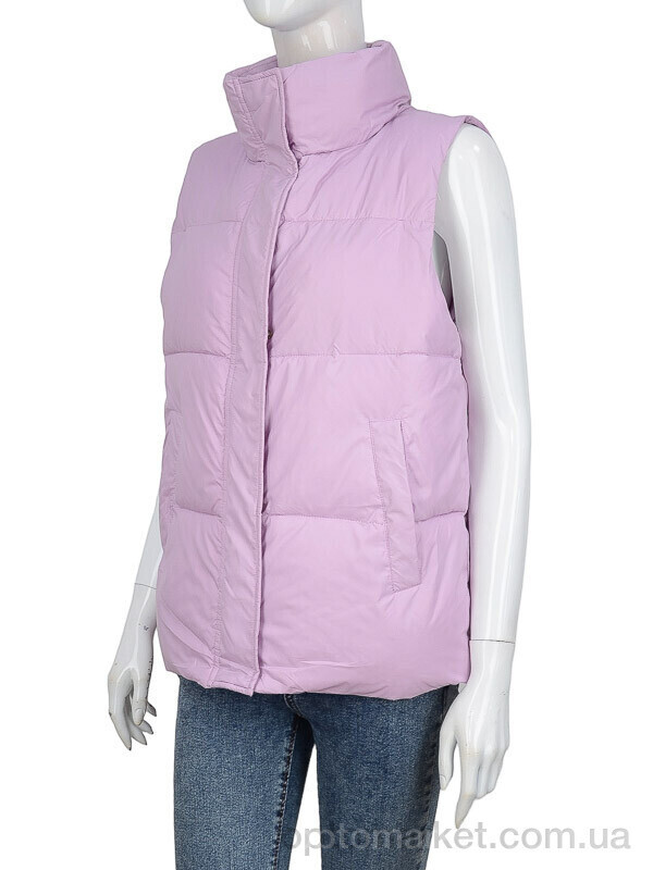 Купить Жилетка жіночі 22-552 pink-purple Aixiaohua рожевий, фото 3