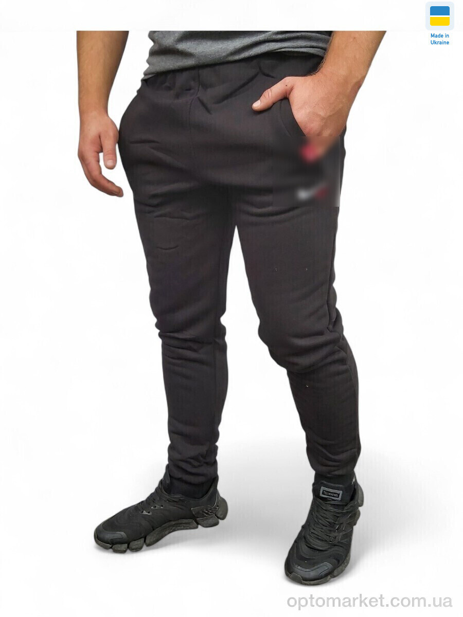 Купить Спортивні штаны чоловічі 22 чорний N.ke чорний, фото 3