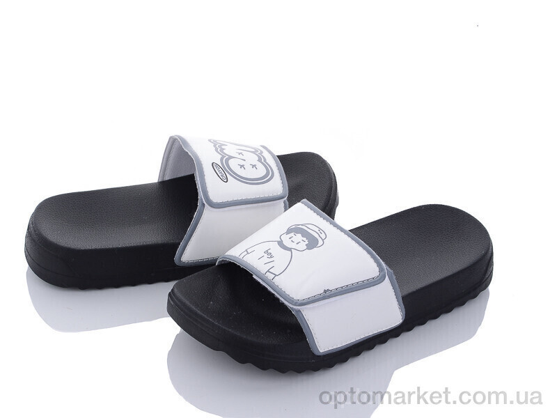 Купить Шльопанці дитячі 2205-3 Crayon білий, фото 2