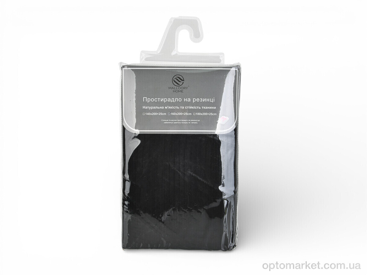 Купить Постільна білизна унісекс 22128 (12508) black Malloory Home чорний, фото 2