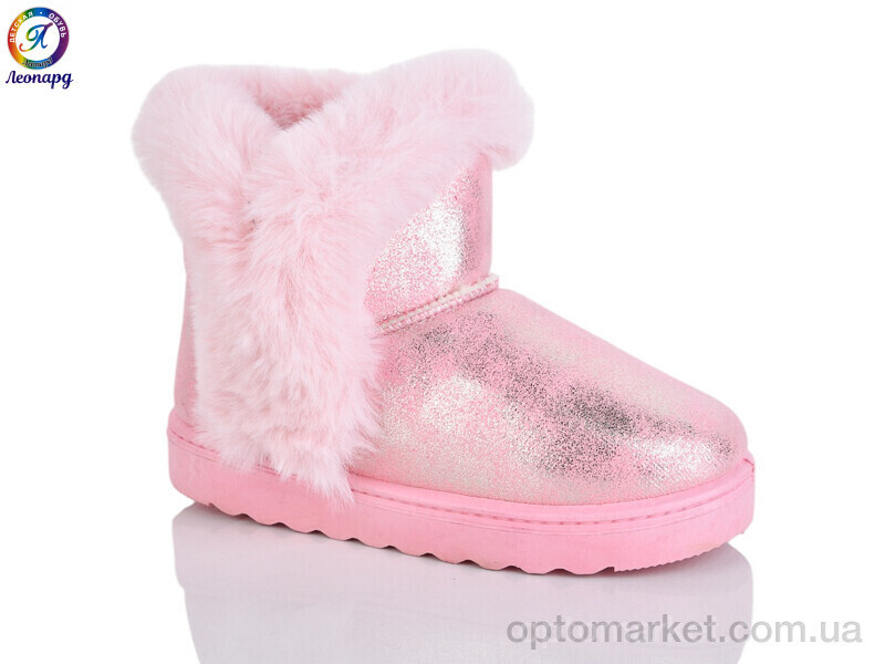 Купить Уги дитячі 2216A pink Леопард рожевий, фото 2