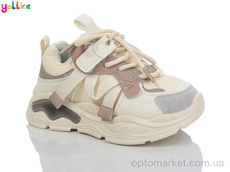 Купить Кросівки дитячі 222-3 Yalike бежевий, фото 2