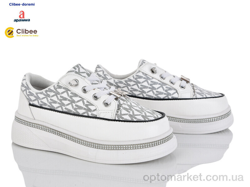 Купить Кросівки дитячі 2221A white Apawwa білий, фото 2