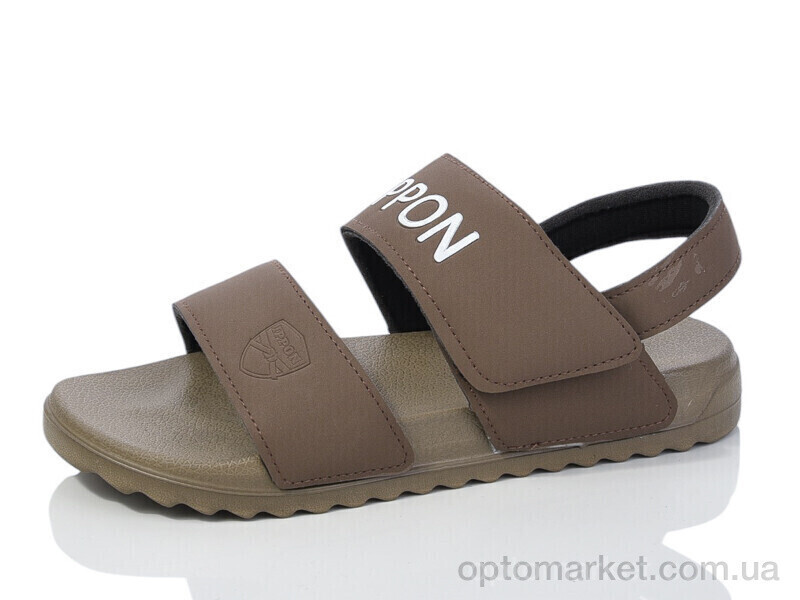Купить Сандалі чоловічі 2222-5 Ippon коричневий, фото 2