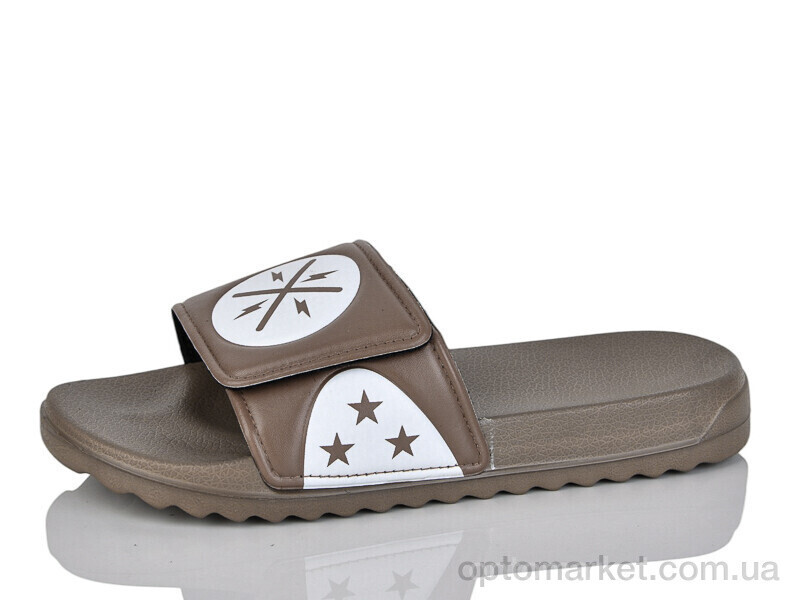 Купить Шльопанці чоловічі 2227-21 Luck Line коричневий, фото 2