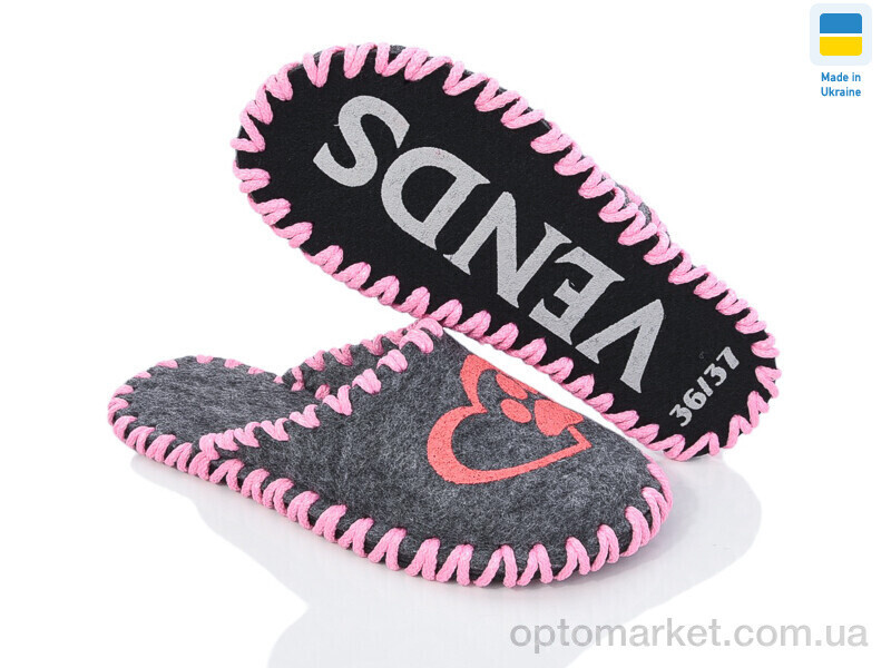 Купить Капці жіночі 222W сірий Vends сірий, фото 4