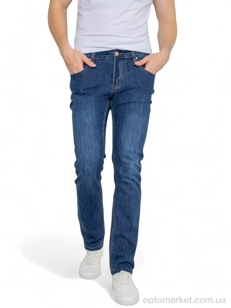 Купить Джинси чоловічі 2243 синій Massmag синій, фото 5