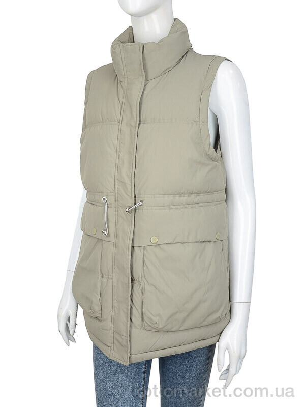 Купить Жилетка жіночі 2251 green TurnHug зелений, фото 4