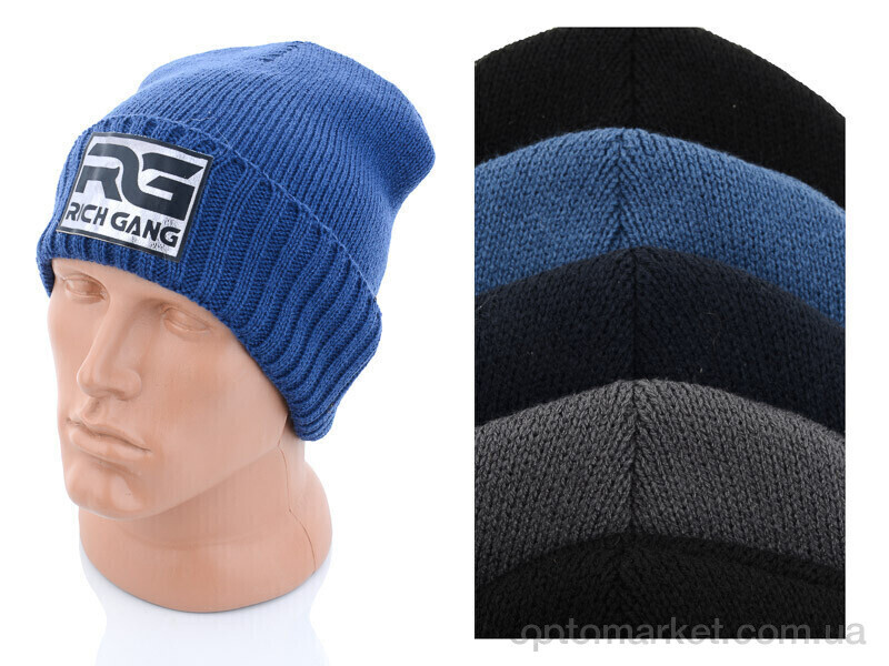 Купить Шапка чоловічі 23 mix Kindzer мікс, фото 4