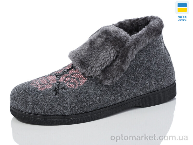 Купить Черевики жіночі 2301 сірий Крок сірий, фото 2