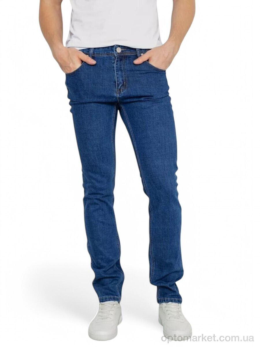 Купить Джинси чоловічі 2309 blue Massmag синій, фото 4