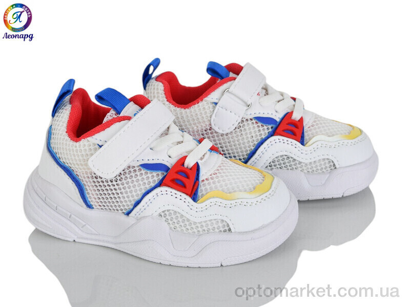 Купить Кросівки дитячі 2310 blue Леопард білий, фото 2