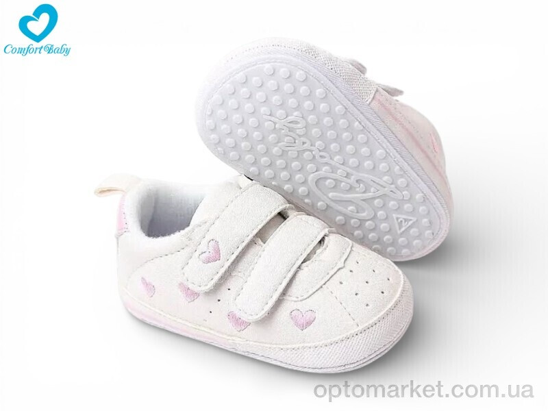 Купить Пінетки дитячі 2312-2A Comfort-baby білий, фото 2