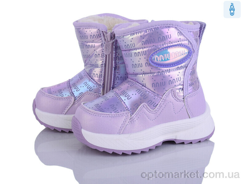 Купить Дутики дитячі 2315-1F B&G фіолетовий, фото 2