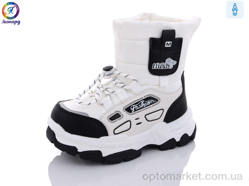 Купить Черевики дитячі 232-B10 Леопард білий, фото 3