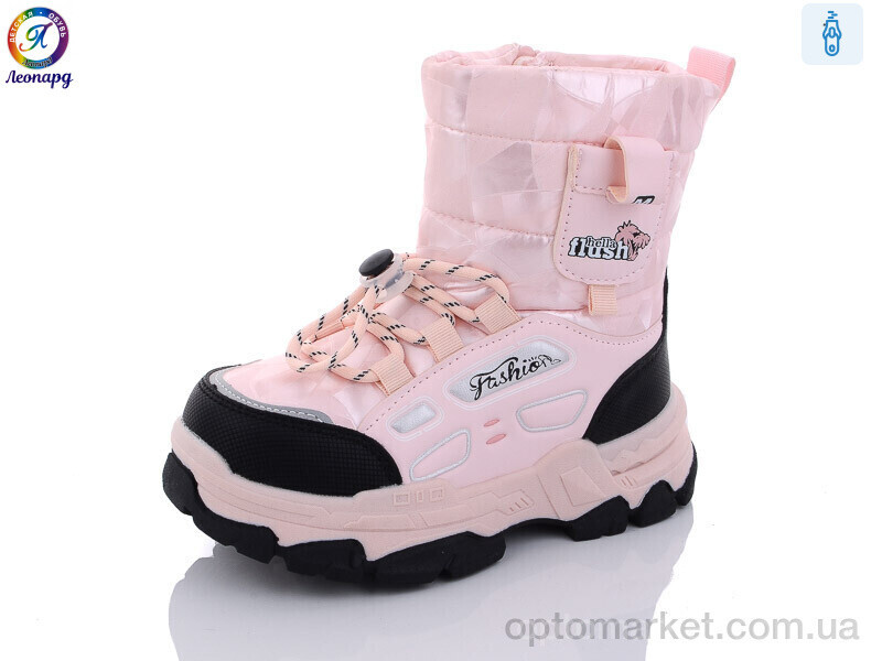 Купить Черевики дитячі 232-B11 Леопард рожевий, фото 2