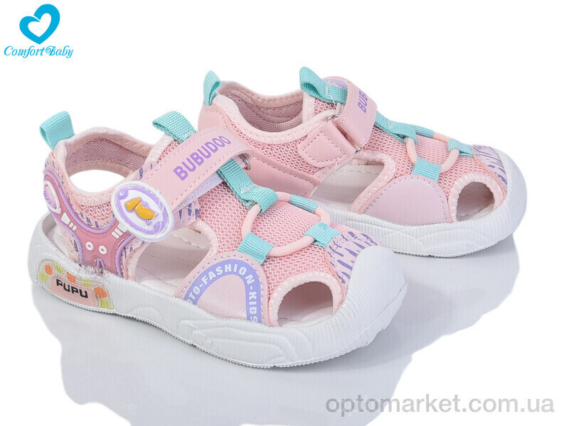 Купить Босоніжки дитячі 2323-4А рожевий Comfort-baby рожевий, фото 2