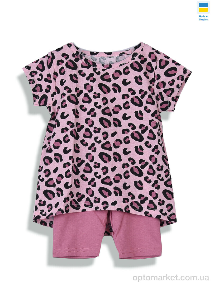 Купить Костюм дитячі 23281 рожевий леопард Happy Gaga рожевий, фото 2