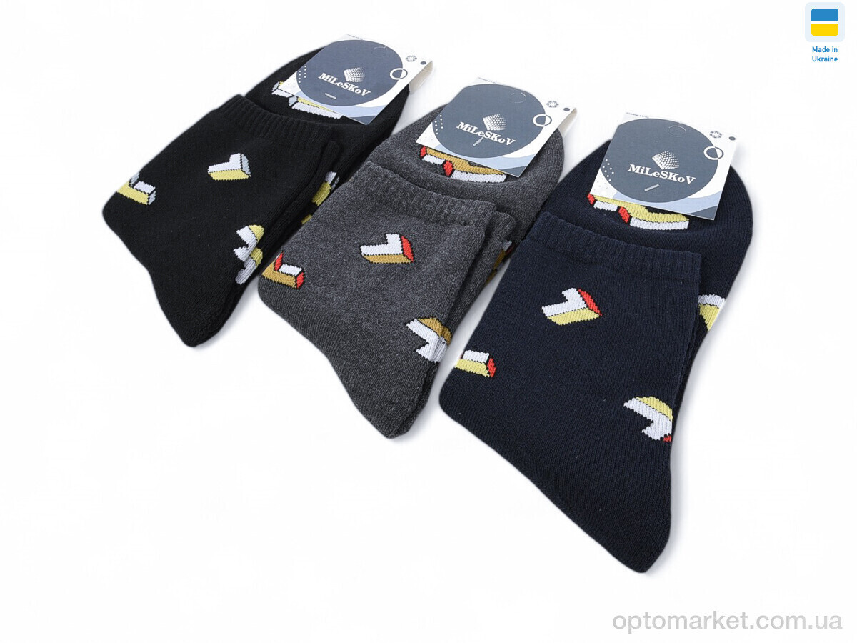 Купить Шкарпетки чоловічі 233 mix (09477) MiLeSKoV мікс, фото 2