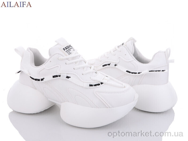 Купить Кросівки жіночі 2353-2 піна Ailaifa білий, фото 2