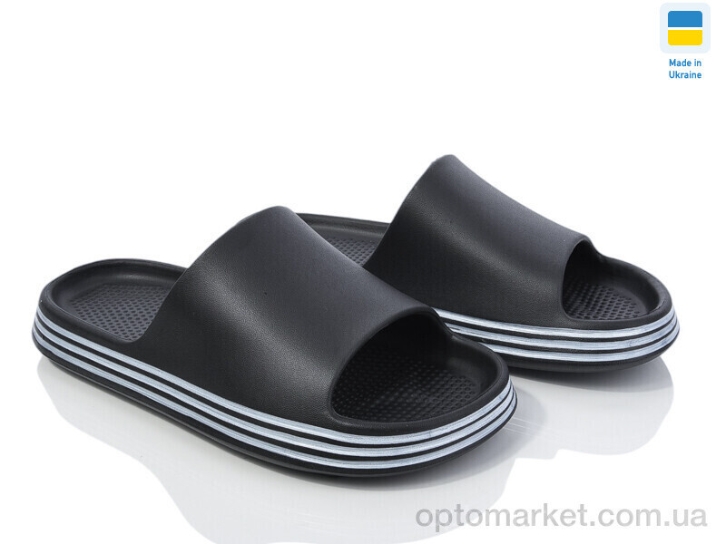 Купить Шльопанці чоловічі 236 чорний Progress чорний, фото 2